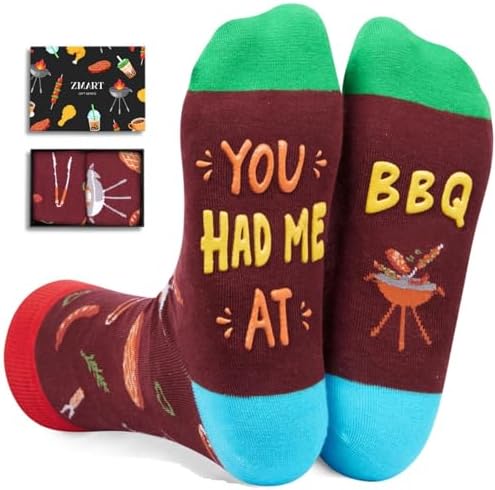 BBQ Gifts for Men Guys Socks