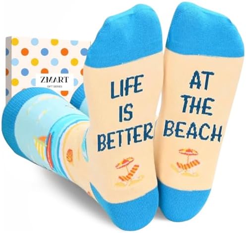 Beach Lover Gifts Socks