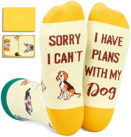 Beagle Socks for Women Men Funny Gifts for Dog Lovers