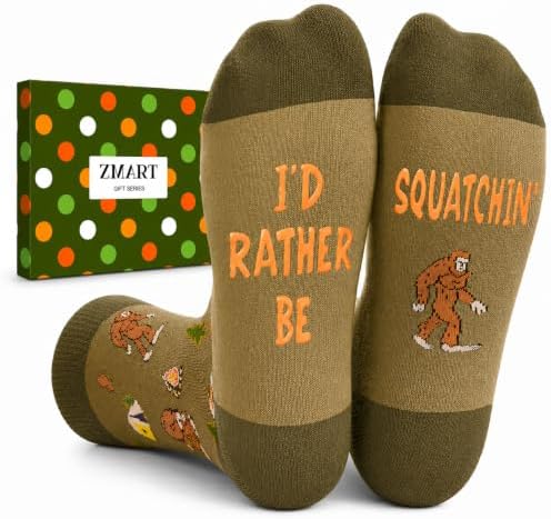 Bigfoot Gifts for Men Women Socks