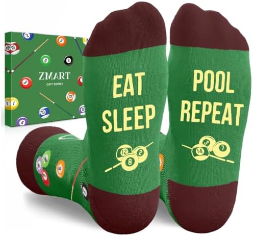 Billiards Gifts for Men Women Socks