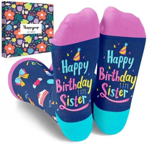 Birthday Gifts for Women Female Socks