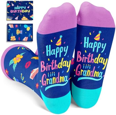 Birthday Socks for Grandma