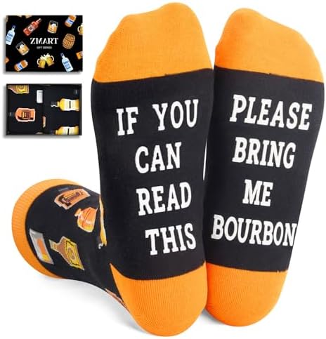 Bourbon Gifts for Men Women Socks