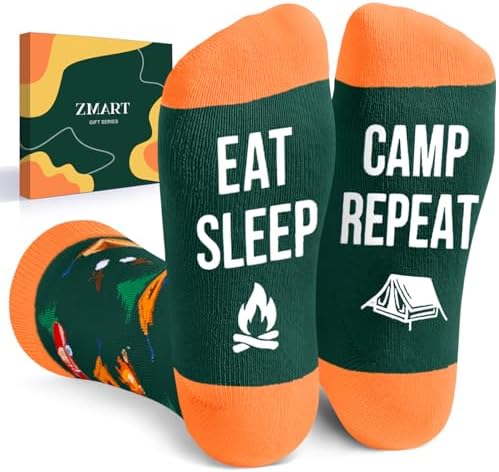 Camping Gifts for Men Women Socks