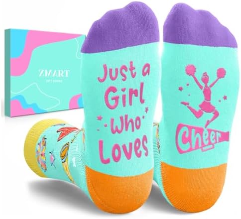 Cheerleader Gifts for Girls Socks
