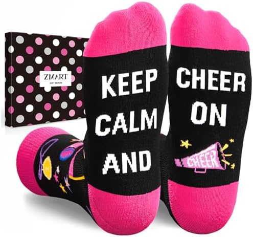 Cheerleader Gifts for Women Girls Socks