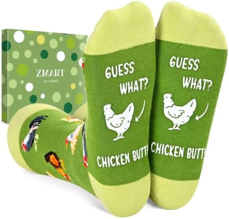 Chicken Gifts for Women Men Lover Socks for Teens Novelty Animal