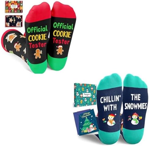 Christmas Cookies Gifts Socks