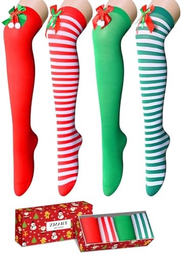 Christmas Knee High Socks
