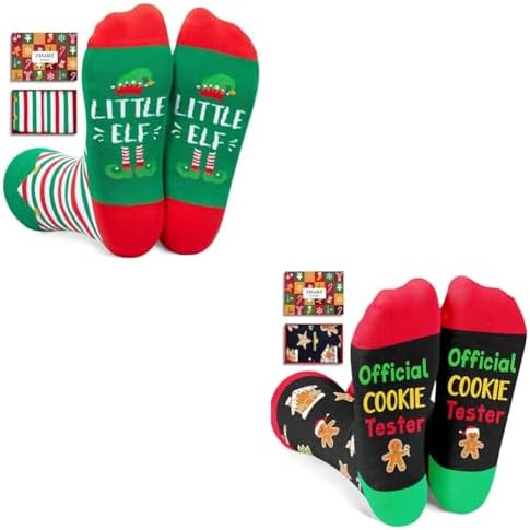 Christmas Stocking Stuffers 2-Pack Socks