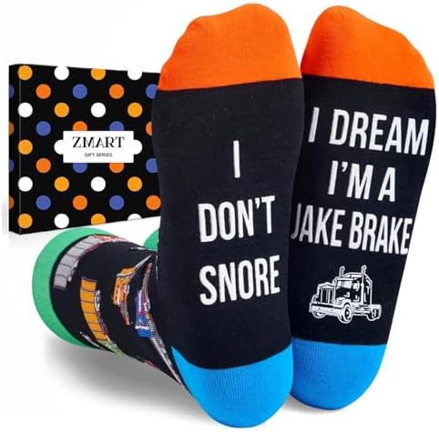 Cool Trucker Socks -Truck Driver Gifts for Men