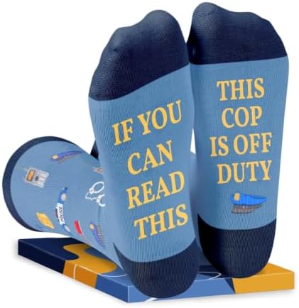 Cop Gifts for Men Socks