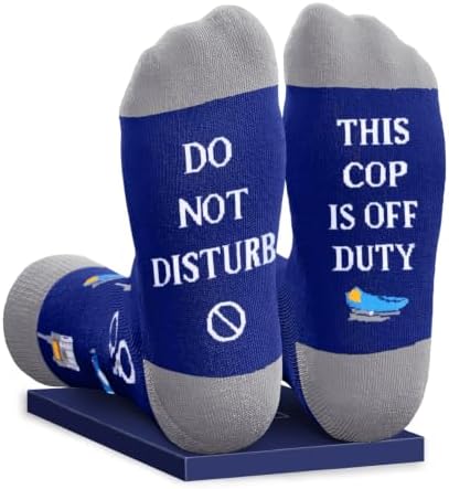 Cop Gifts for Police Officers Socks