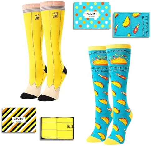 Crazy Silly Socks 2-Pack Bundle for Women