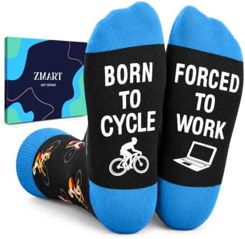 Cyclist Gifts for Men Gift for Bicycle Enthusiasts Socks