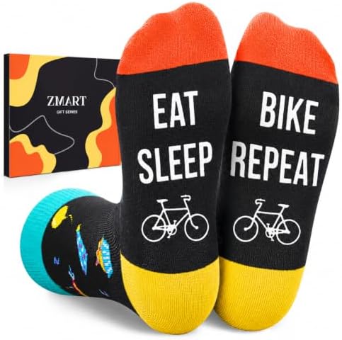 Cyclist Gifts for Men Socks