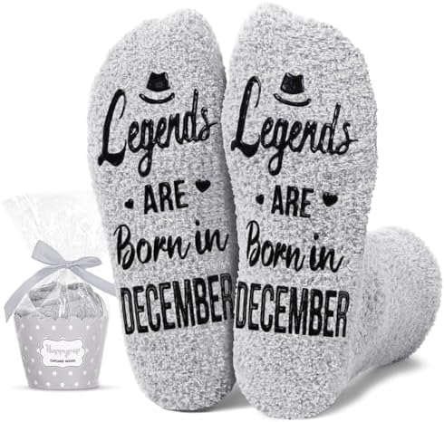 December Birthday Gifts Socks