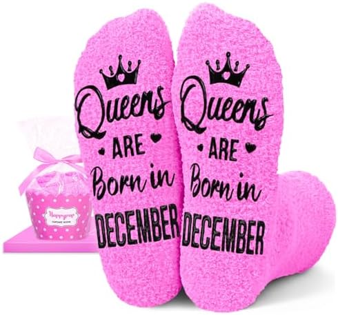 December Queen's Pride Pink Socks