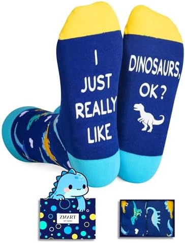 Dinosaur Gifts for Adults Socks