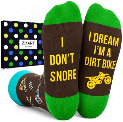 Dirt Bike Gifts for Men Socks
