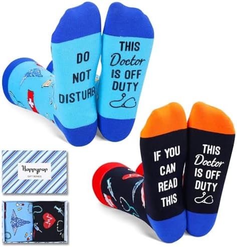 Doctor Gifts for Men Women Unique for Doctors Male Socks