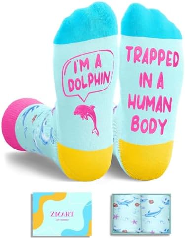 Dolphin Gifts for Men Women Socks
