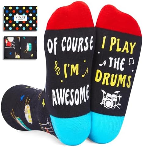 Drumming Gifts for Drummer Socks