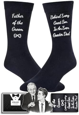 Father of the Groom Gifts in Law from Bride Socks