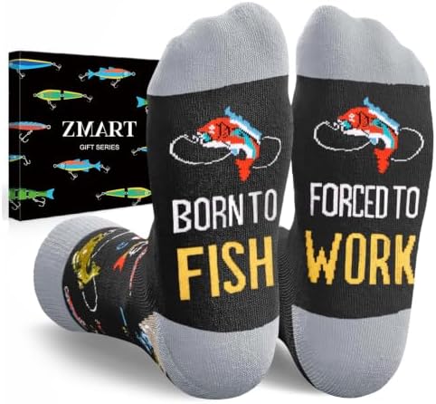Fishing Gifts for Fisherman Funny Fly Socks