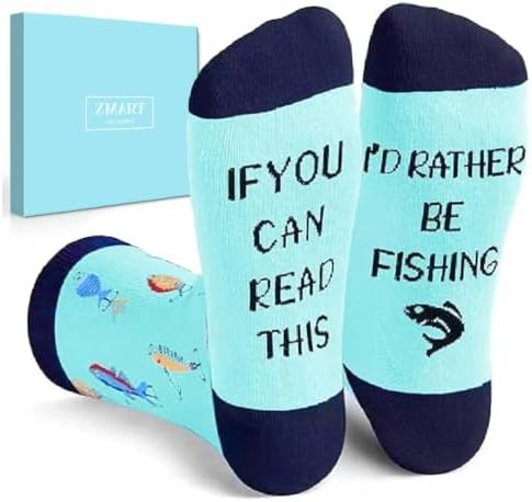 Fishing Gifts for Fisherman Socks