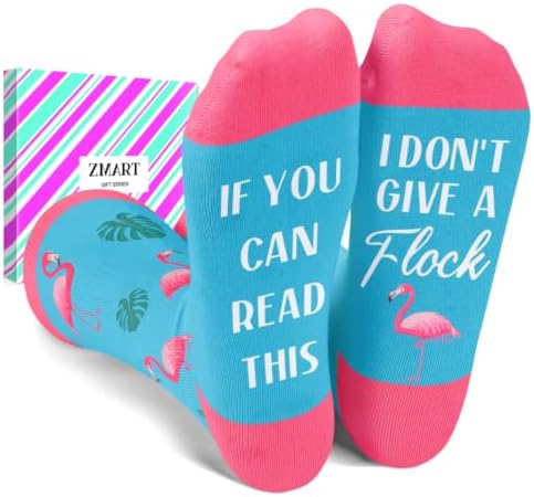 Flamingo Gifts for Women Men Socks