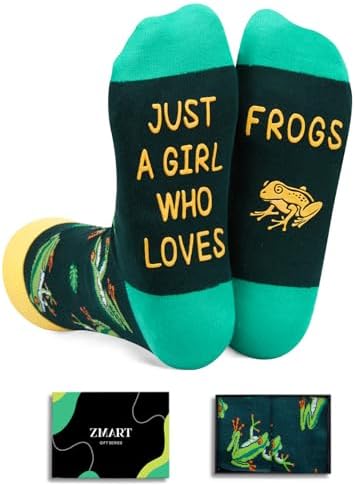 Frog Gifts for Women Teens Socks