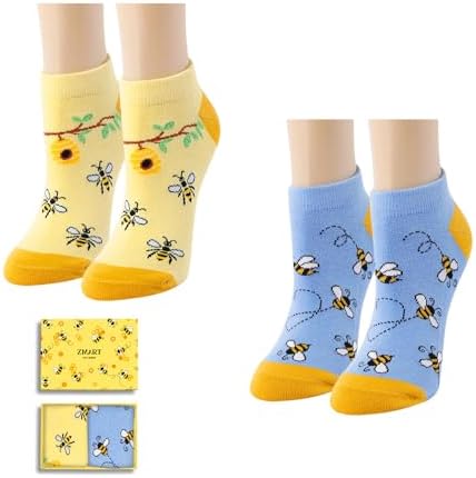 Funny Bee Gifts for Women Socks