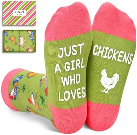Funny Chicken Socks for Girls