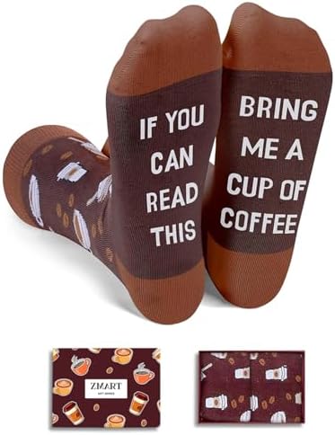Funny Coffee Socks for Men