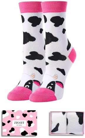 Funny Cow Gifts for Kids Socks