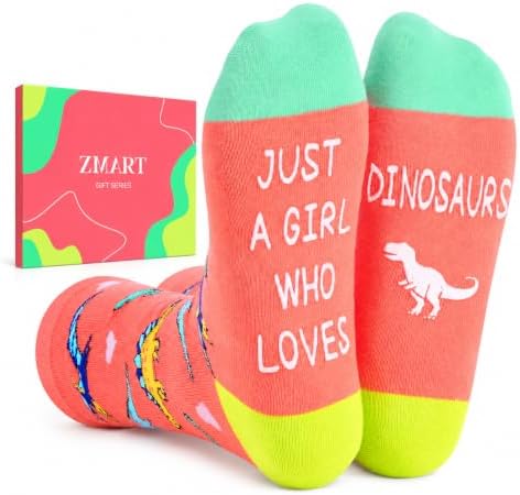 Funny Dinosaur Gifts for Adults Socks