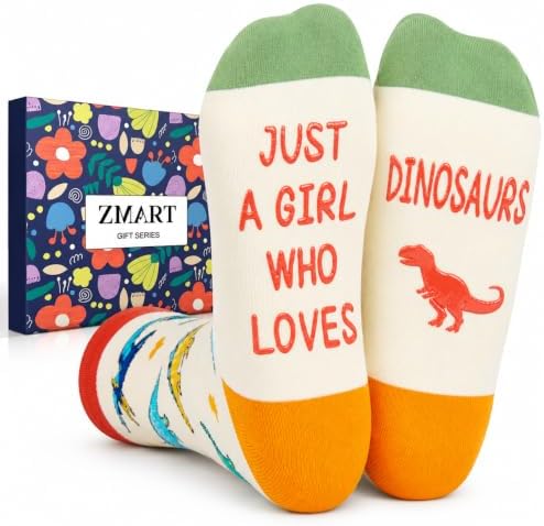 Funny Dinosaur Socks for Adults