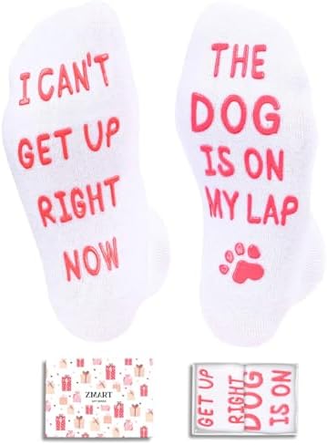 Funny Dog Mom Gifts Novelty Dog Lover Socks for Women