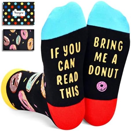 Funny Donut Socks for Kids