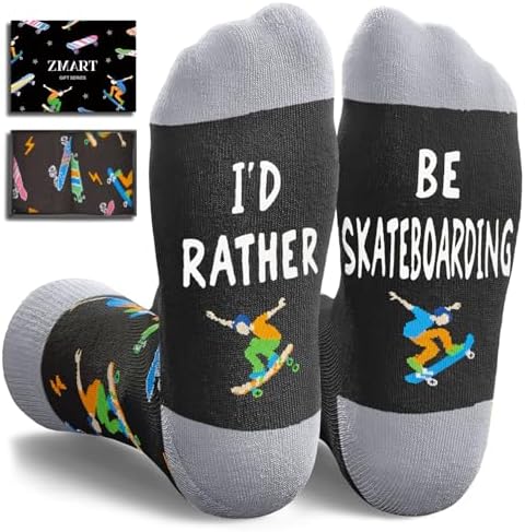 Funny Gifts for Skateboarders Socks
