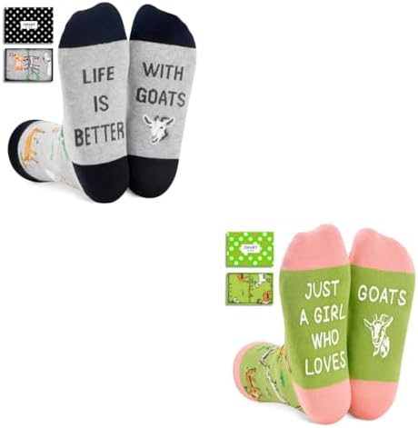 Funny Goat Gifts for Her Socks