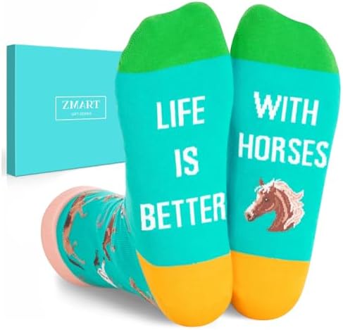 Funny Horse Lover Gifts Socks