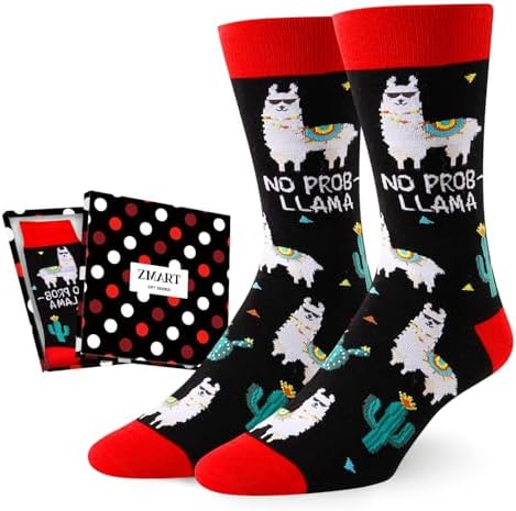 Funny Llama Lover Gifts Socks