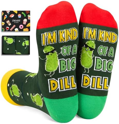 Funny Pickle Gifts Idea Socks