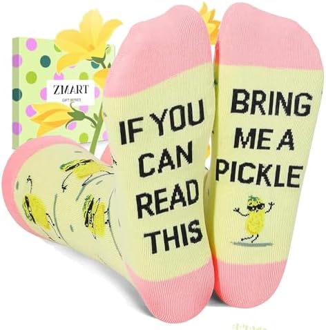 Funny Pickle Lover Gifts Socks