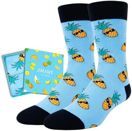 Funny Pineapple Gifts for Men Socks