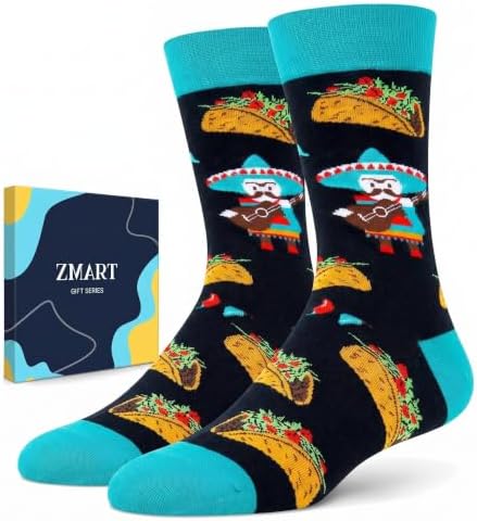 Funny Taco Socks for Men