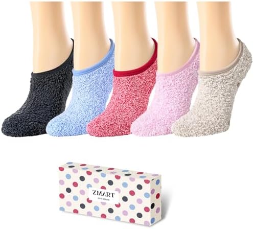 Fuzzy Yoga Socks for Women